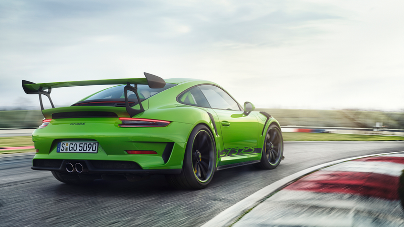 Illustration for article titled The 2019 Porsche 911 GT3 RS Is Sharper, More Powerful And Offensively Green